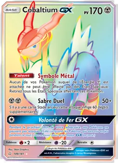 Carte Cobaltium GX 189/181 – Duo de Choc