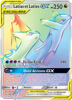 Carte Latias et Latios GX 190/181 – Duo de Choc