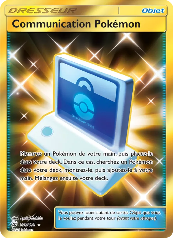 Carte Communication Pokémon 196/181 – Duo de Choc