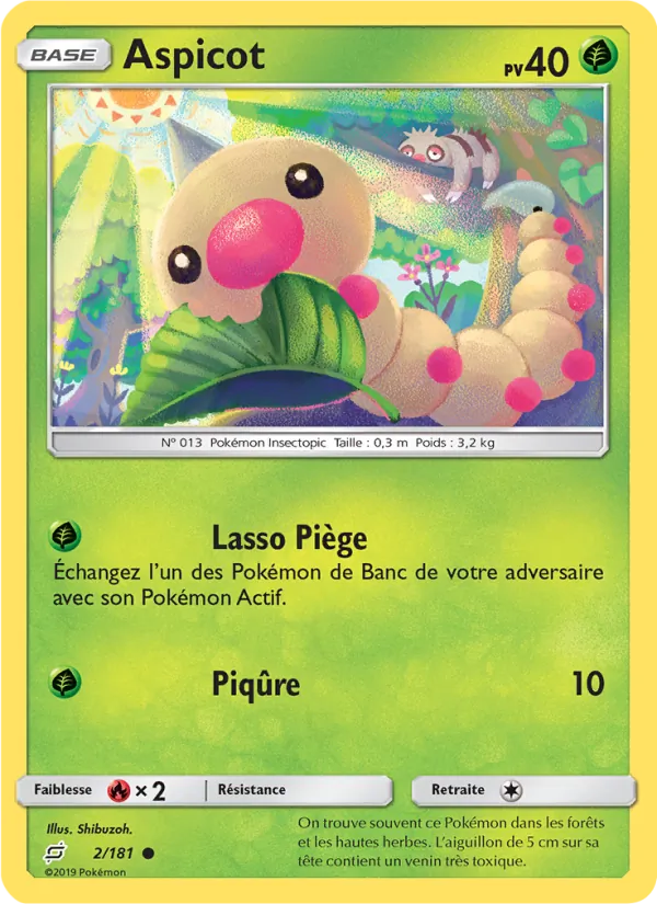 Carte Aspicot 2/181 – Duo de Choc