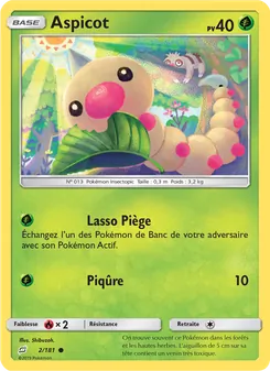 Carte Aspicot 2/181 – Duo de Choc