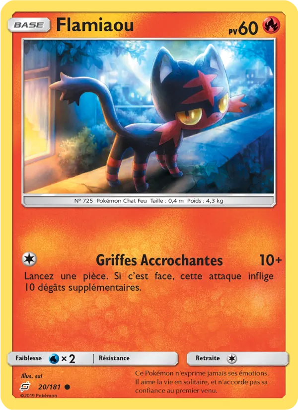 Carte Flamiaou 20/181 – Duo de Choc