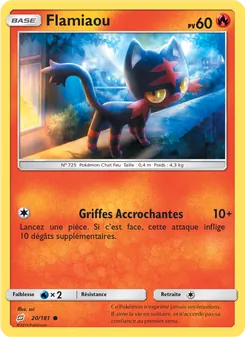 Carte Flamiaou 20/181 – Duo de Choc