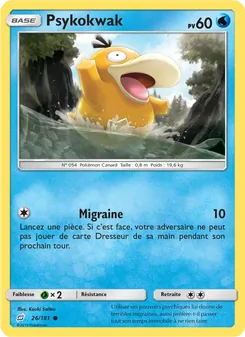 Carte Psykokwak 26/181 – Duo de Choc