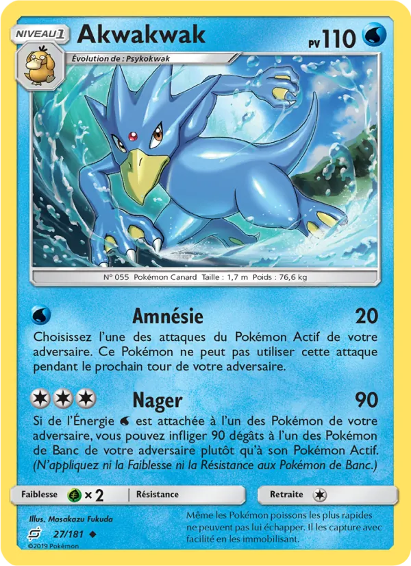 Carte Akwakwak 27/181 – Duo de Choc