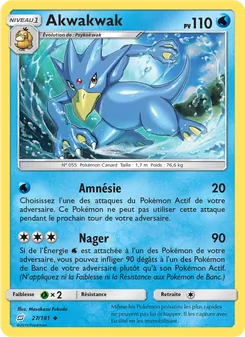 Carte Akwakwak 27/181 – Duo de Choc