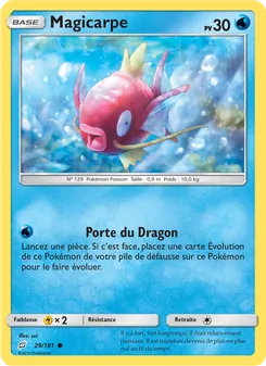 Carte Magicarpe 29/181 – Duo de Choc