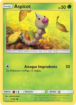 Carte Aspicot 3/181 – Duo de Choc