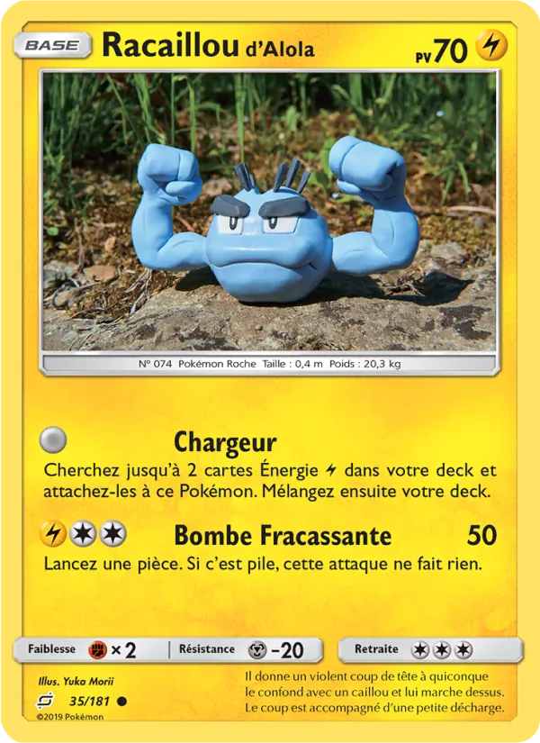 Carte Racaillou d’Alola 35/181 – Duo de Choc
