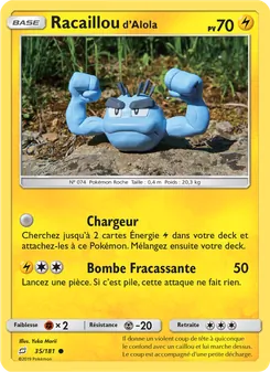 Carte Racaillou d’Alola 35/181 – Duo de Choc