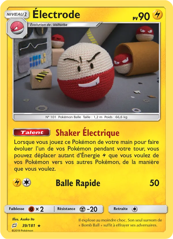 Carte Électrode 39/181 – Duo de Choc