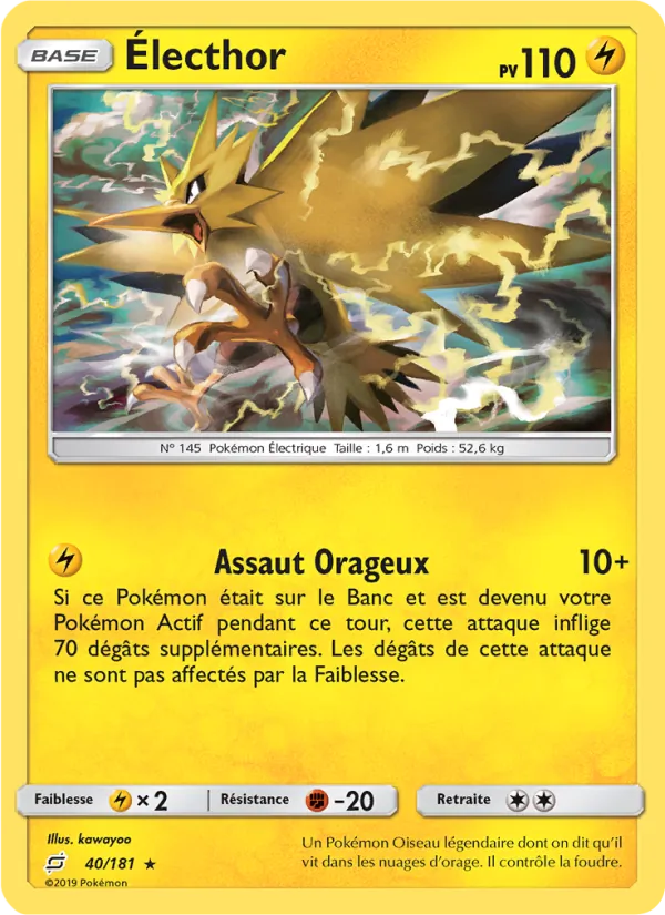 Carte Électhor 40/181 – Duo de Choc