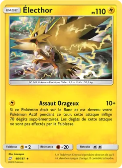 Carte Électhor 40/181 – Duo de Choc