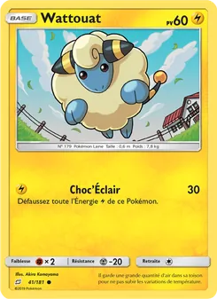 Carte Wattouat 41/181 – Duo de Choc