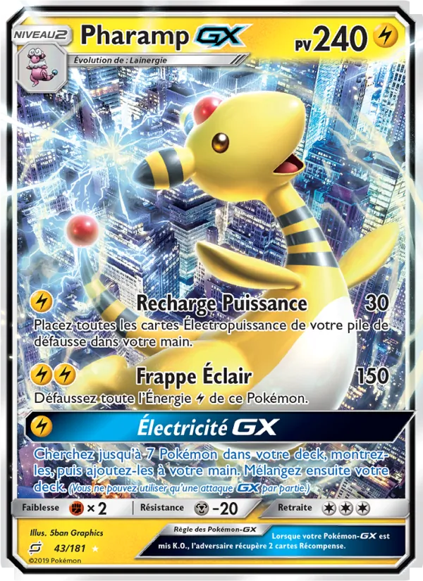 Carte Pharamp GX 43/181 – Duo de Choc