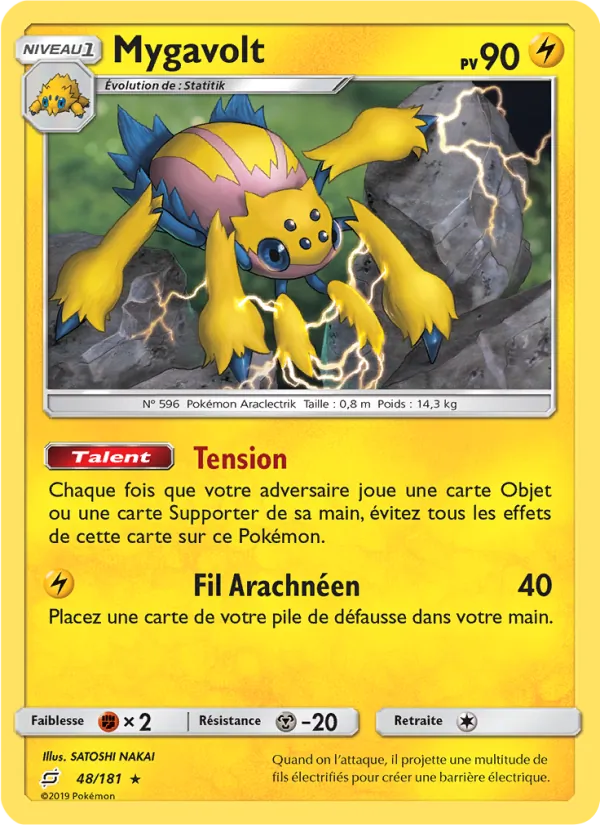 Carte Mygavolt 48/181 – Duo de Choc