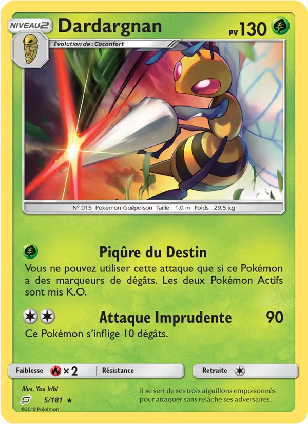 Carte Dardargnan 5/181 – Duo de Choc