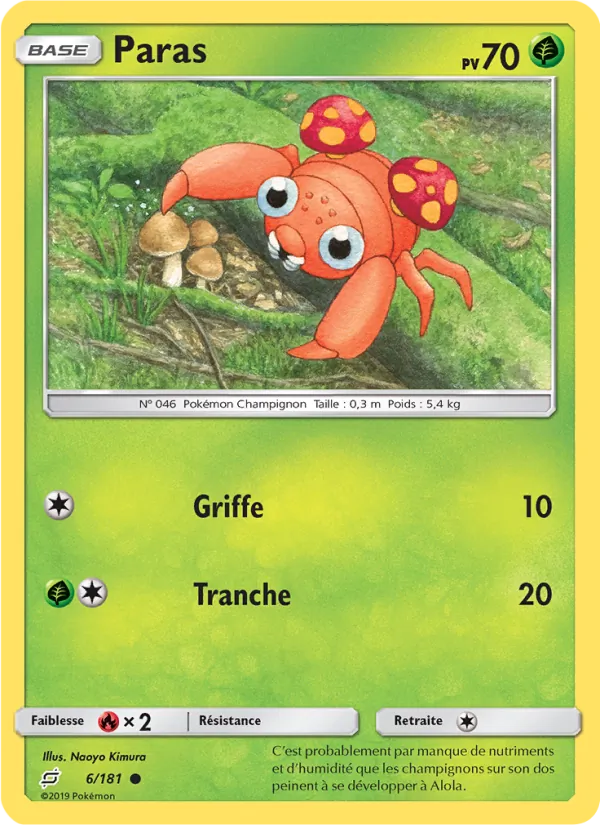 Carte Paras 6/181 – Duo de Choc