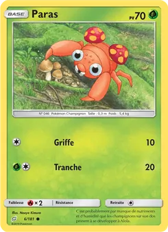 Carte Paras 6/181 – Duo de Choc