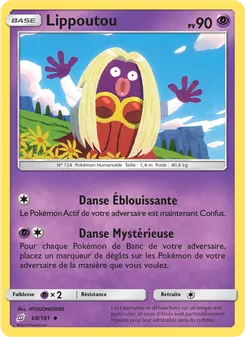 Carte Lippoutou 68/181 – Duo de Choc