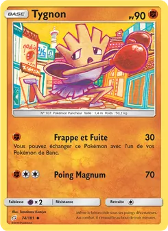 Carte Tygnon 74/181 – Duo de Choc