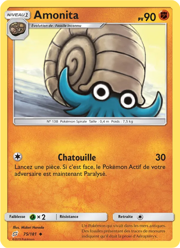 Carte Amonita 75/181 – Duo de Choc