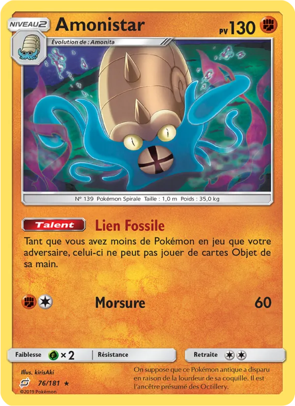 Carte Amonistar 76/181 – Duo de Choc