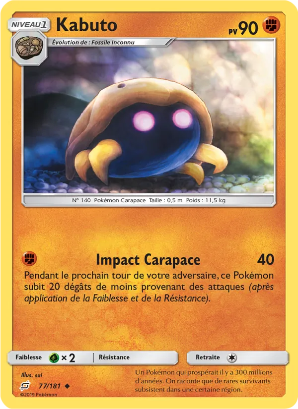 Carte Kabuto 77/181 – Duo de Choc