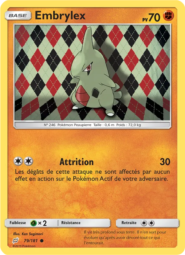 Carte Embrylex 79/181 – Duo de Choc