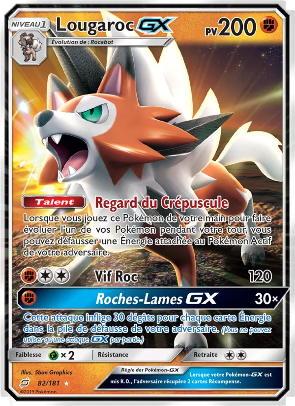 Carte Lougaroc GX 82/181 – Duo de Choc