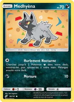 Carte Medhyèna 86/181 – Duo de Choc