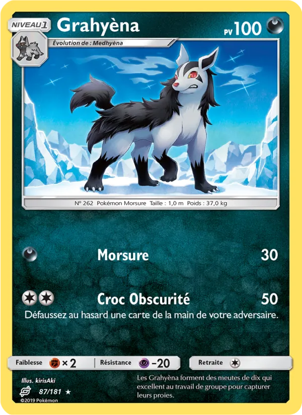 Carte Grahyèna 87/181 – Duo de Choc