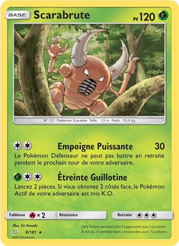 Carte Scarabrute 9/181 – Duo de Choc
