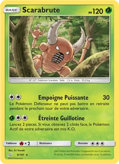 Carte Scarabrute 9/181 – Duo de Choc