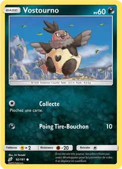 Carte Vostourno 92/181 – Duo de Choc