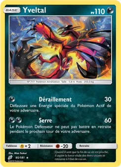 Carte Yveltal 95/181 – Duo de Choc