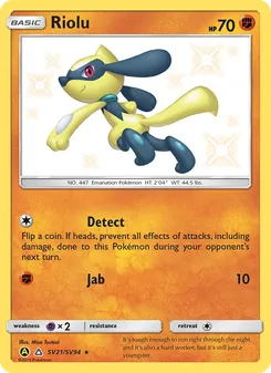 Carte Riolu SV21 – Destinées Occultes Coffre Étincelant
