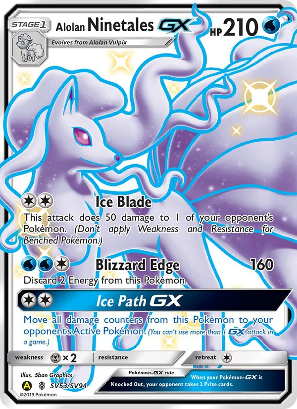 Carte Feunard d’Alola-GX SV53 – Destinées Occultes – Coffre Chromatique