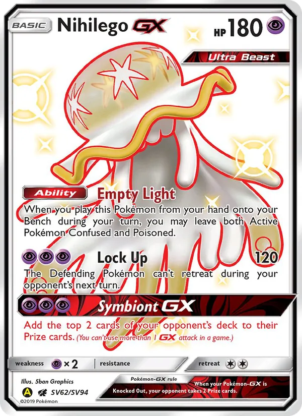 Carte Zéroïd-GX SV62 – Destinées Occultes – Coffre Chromatique