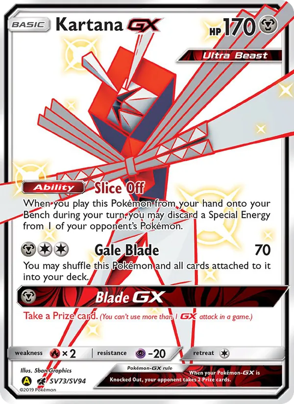 Carte Katagami-GX SV73 – Destinées Occultes – Coffre Chromatique