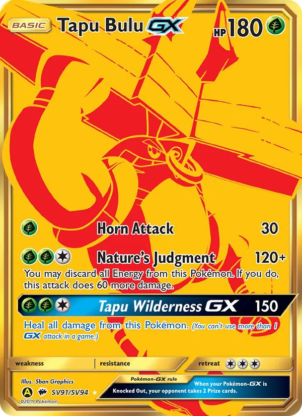 Carte Tokotoro-GX SV91 – Destinées Occultes – Coffre Chromatique
