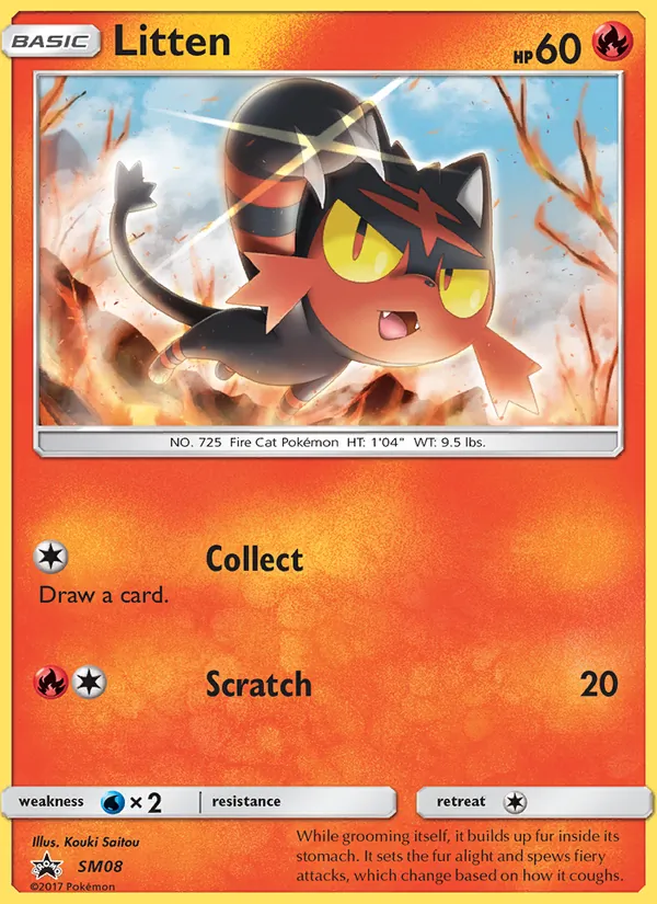 Carte Flamiaou SM08 – Promo SM