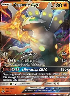 Carte Zygarde GX SM122 – Promo SM