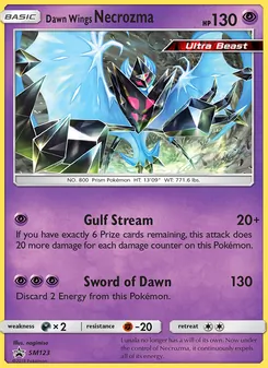 Carte Necrozma Ailes de l’Aurore SM123 – Promo SM