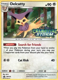 Carte Delcatty SM132 – Promo SM