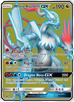 Carte Kyurem Blanc GX SM141 – Promo SM