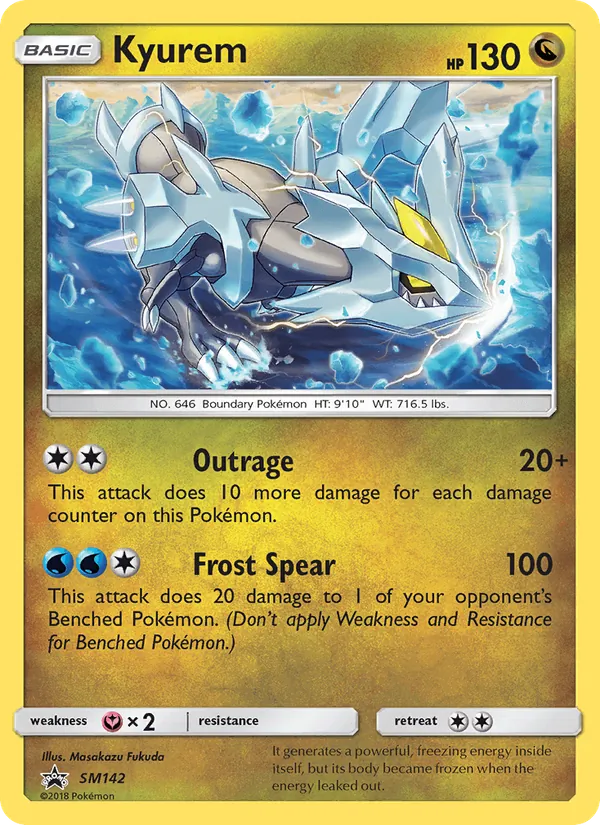 Carte Kyurem SM142 – Promo SM
