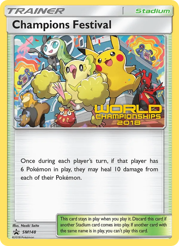 Carte Festival des Champions SM148 – Promo SM