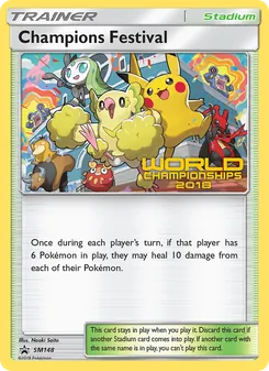 Carte Festival des Champions SM148 – Promo SM