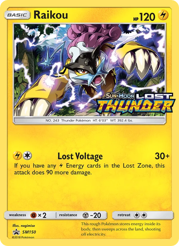 Carte Raikou SM150 – Promo SM